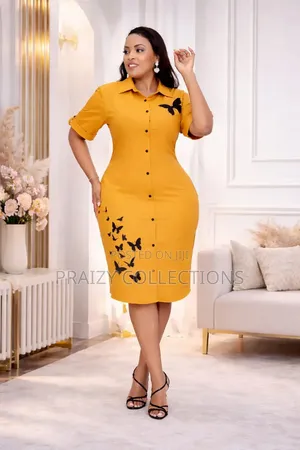 Shirt Dress (Breast Feeding Friendly)