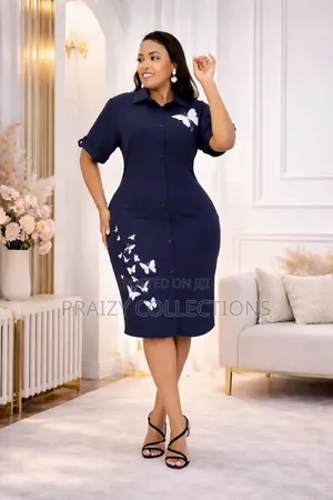 Shirt Dress (Breast Feeding Friendly)