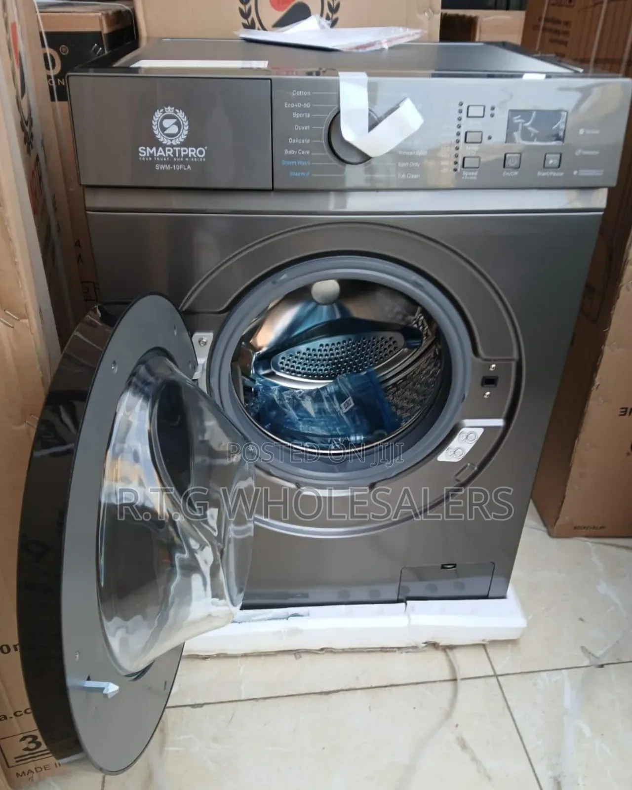 Smartpro 8kg Front Load Washing Machine Affordable