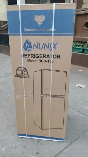Nunix BCD-138 138l Double Door Refrigerator