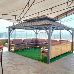 Soft Green Turf Grass for Serene Patio Living