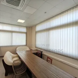 Deluxe Vertical Blinds for Home Office Styling