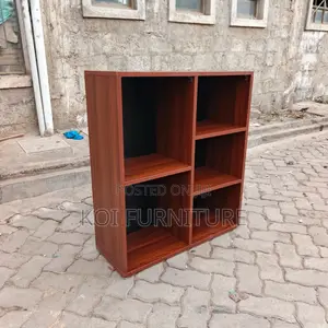 Office Bookcase : 5-Tier Engineered Wood Bookcase,