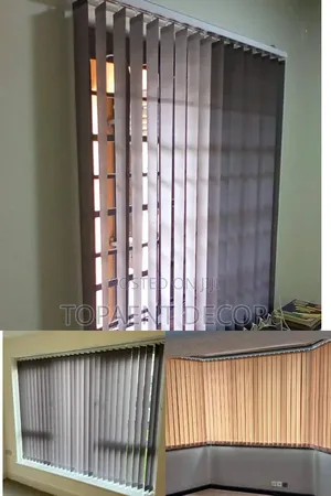 Clean Lines With Light Control Vertical Office Window Blinds