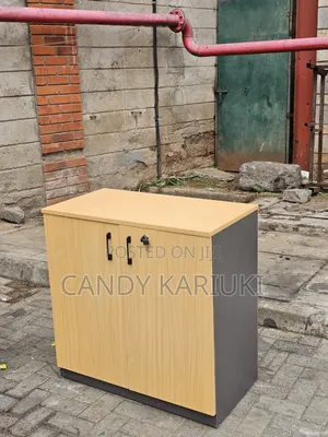 Brown 2 Door Credenza