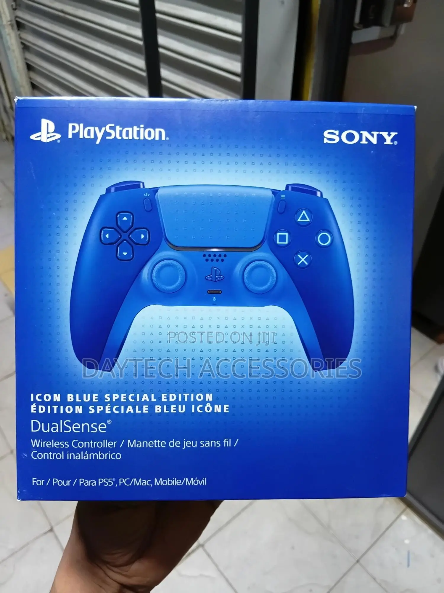 Sony Ps5 Icon Blue Special Edition Dualsense Controller