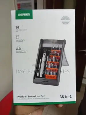 Ugreen 38-in-1 Aluminum Alloy Magnetic Screwdriver Tool Kit – Cm372