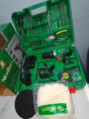 Newbeat Cordless Drill.Set
Comes With 2pc Batteries 21v
Multifunction