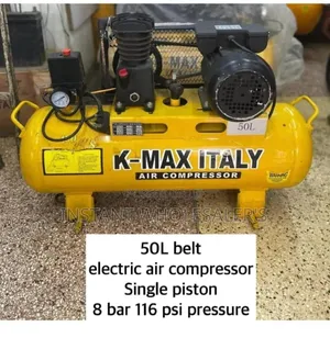 Electric Air Compressor 50 Litres Belt