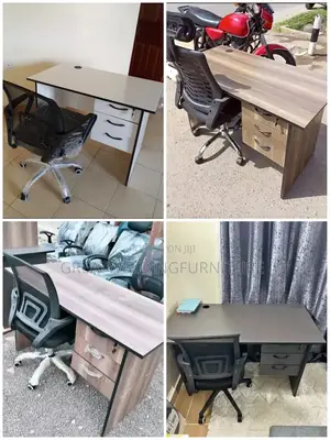 Mesh Office Chair With Vintage Stud Desk Ujq