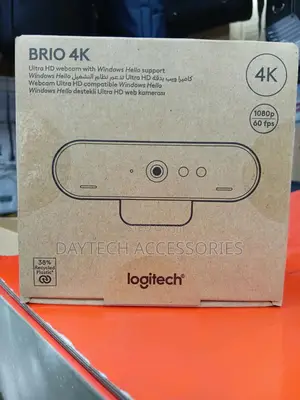 Logitech Brio Ultra Hd Video HDR Webcam - Black