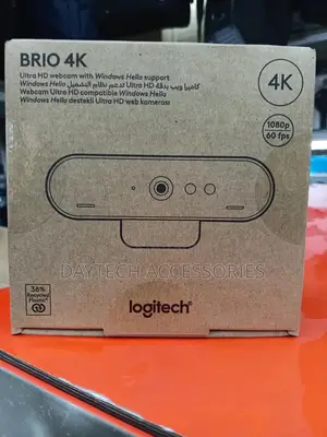 Logitech Brio Ultra Hd Video HDR Webcam - Black