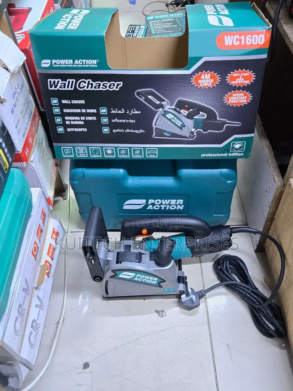 Electric Wall Chaser/ 1600w Power Action Wall Chaser