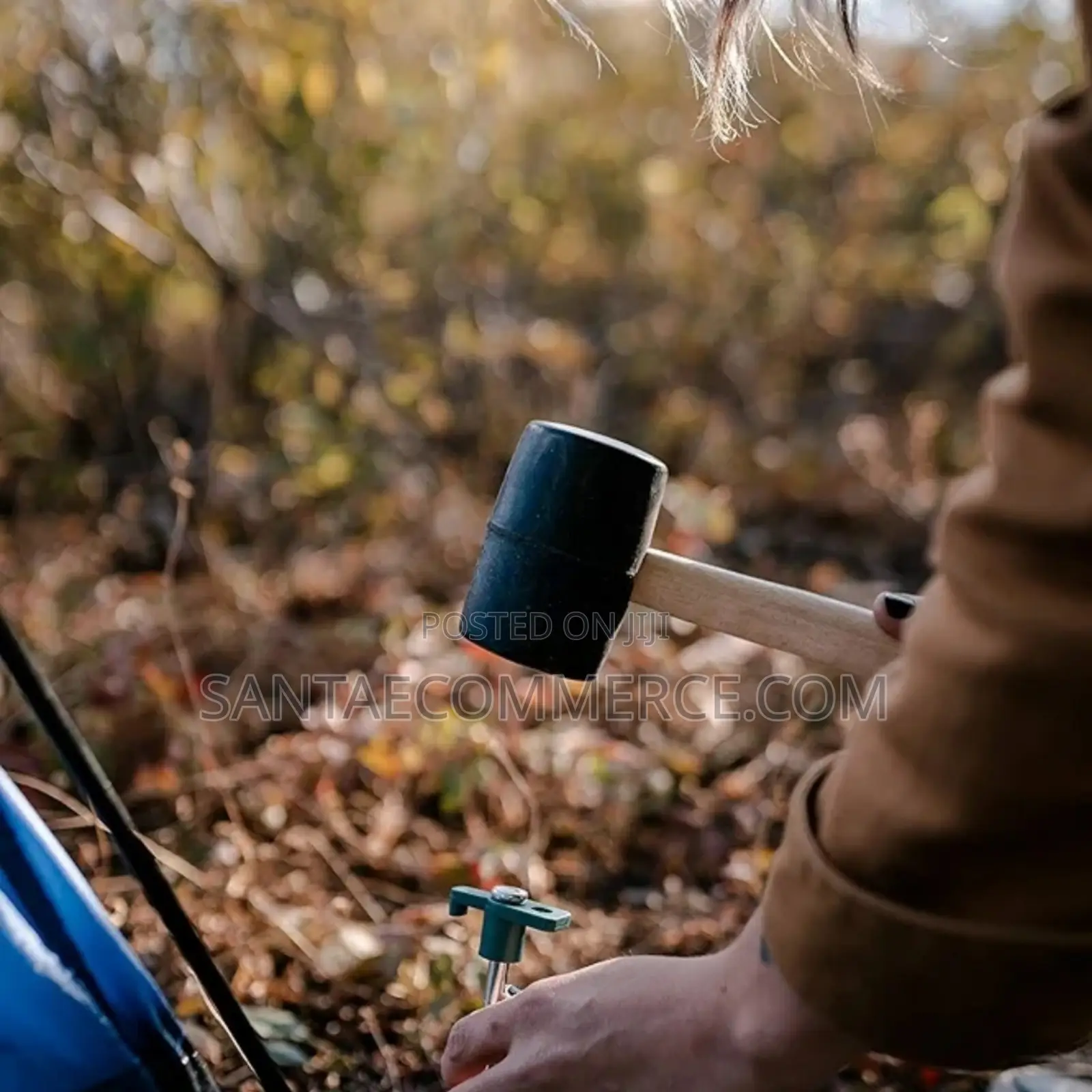 Wooden Handle Rubber Mallet