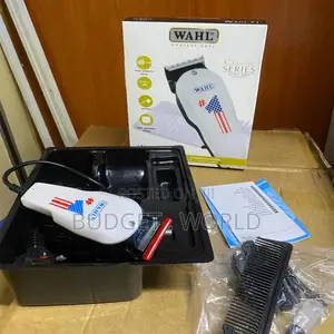 White Wahl Super Taper Corded Clipper, for Professional