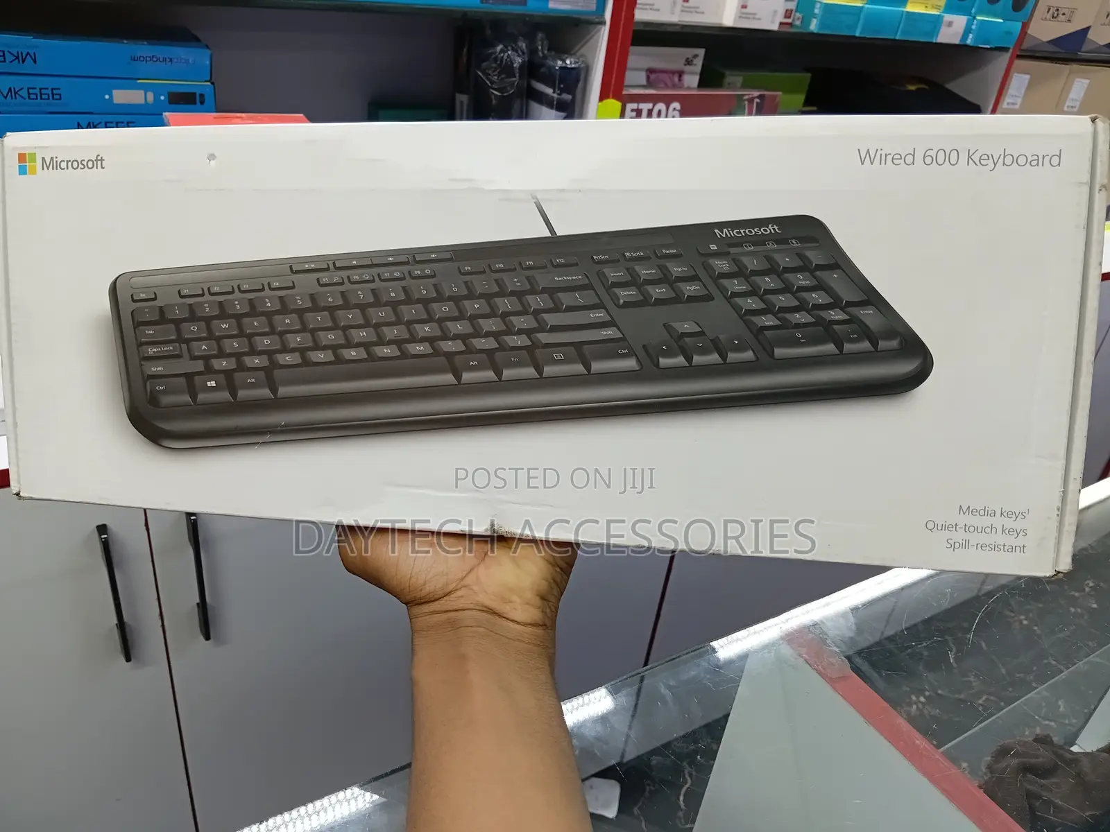 Microsoft Wired 600 Keyboard Uk Layout Black Pc Usb