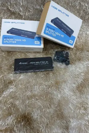 Hdmi Splitter 4 Port 3d +1-1x4 Hdmi Splitter, 1 in 4