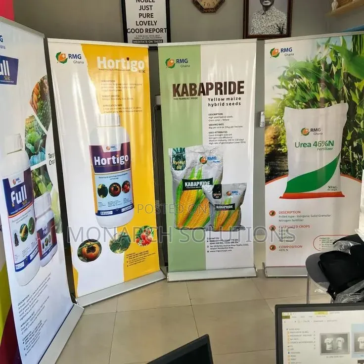 Bulk Pull Up Banner Printed