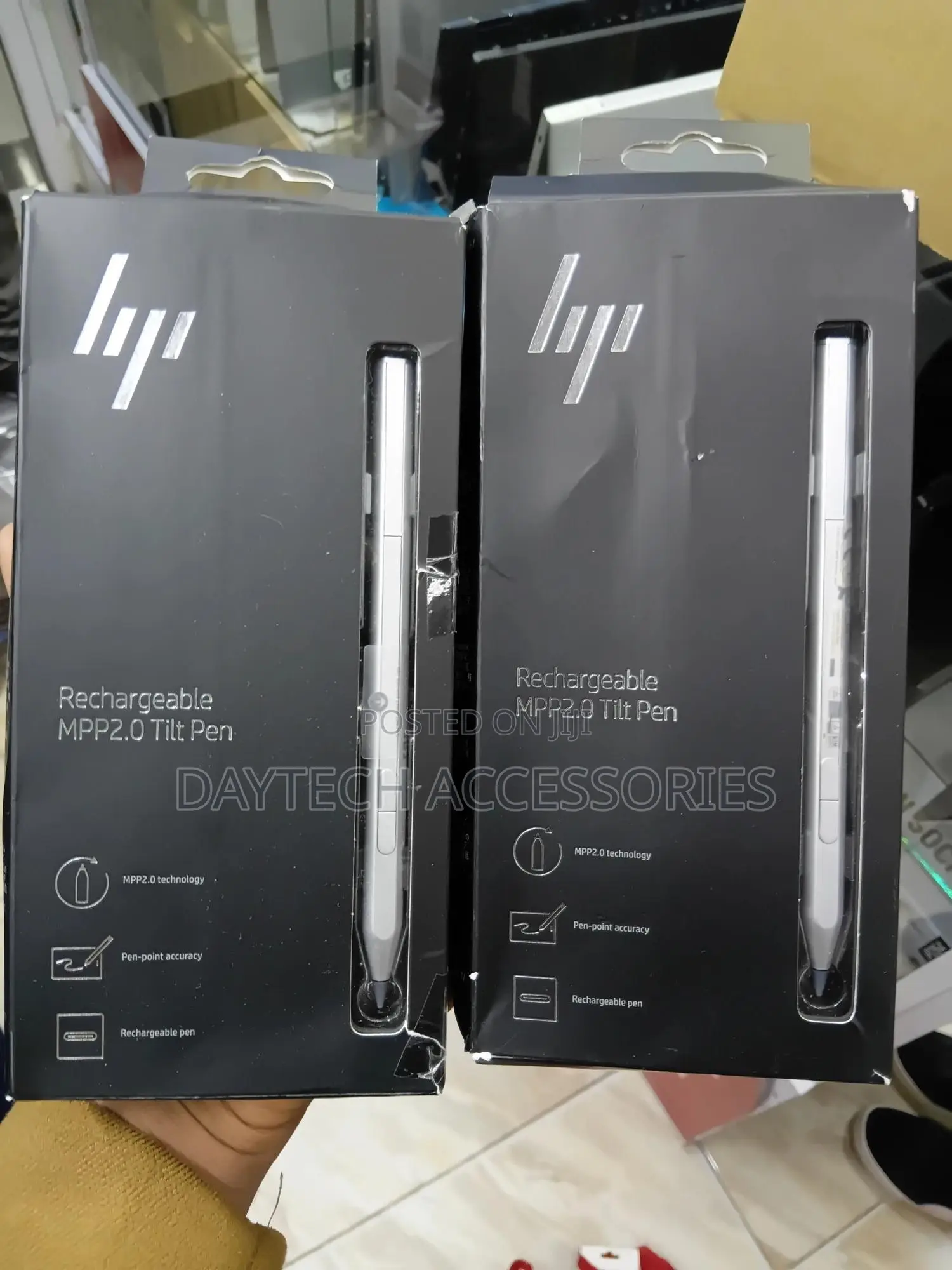 Hp MPP 2.0 Tilt Pen Stylus - Black
