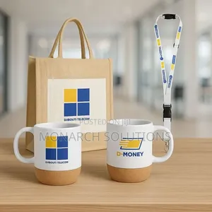 Corck Mug + Jute Bag