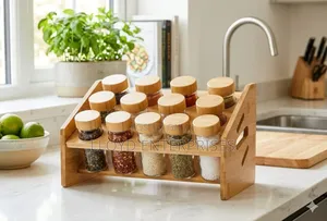 Bamboo Spice Rack