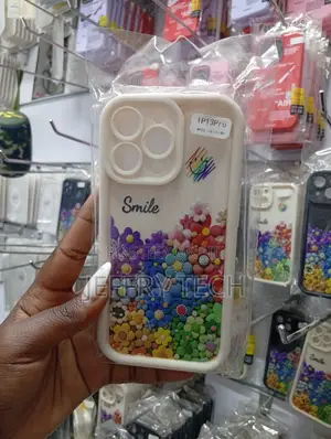 iPhone 13 Pro Colorful 3d Flower Pattern Silicone Case