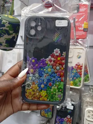 iPhone 11 Colorful Floral Design Protective Case