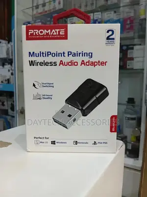 Promate Bluelink Usb Bluetooth Audio Adapter - Black