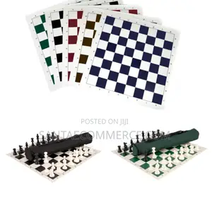 Foldable Tournament 50 By 50 Cm Chess Game Set
