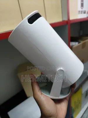 Hy300 Projector Cylindrical and Lightweight Hdmi Usb Ports Wifi Smart