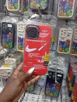 Off-White for Nike "Air Jordan 1" Silicone Mobile Phone Cover.