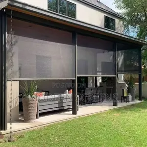 Ziptrack Outdoor Motorized Blinds