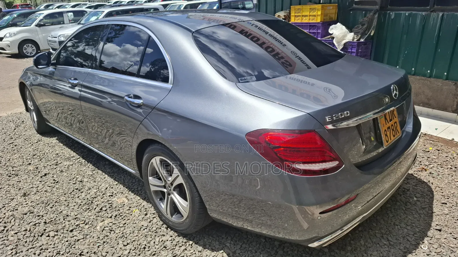 Mercedes-Benz E200 2017 Gray