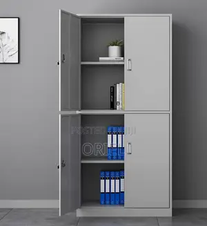 Office Cabinet : 4-Door Document Storage Office Cabinet