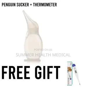 Penguin Sucker + Thermometer