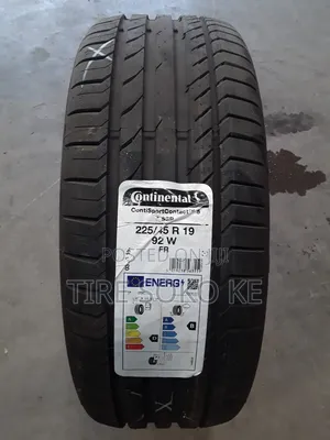 225/45r19 Continental Contact 5 Runflat Tyres