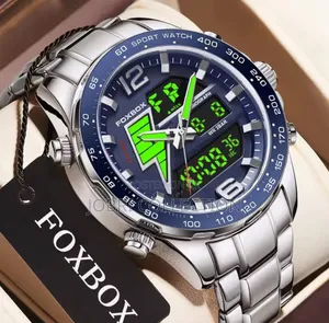 Foxbox Dual Display Gent Watch