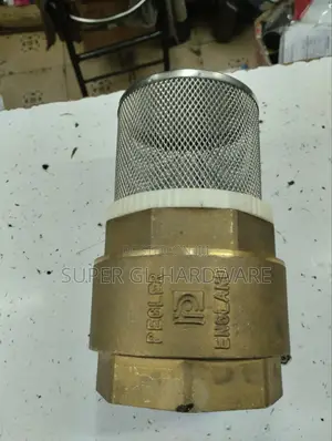Pegler Brass Foot Valve With Strainer
