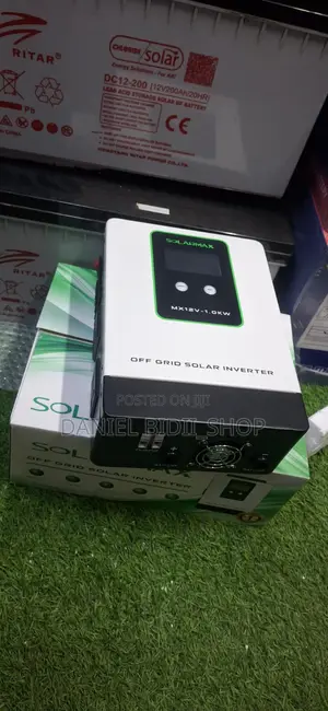 Off Grid Solar Hybrid Inverter 1kva 12v