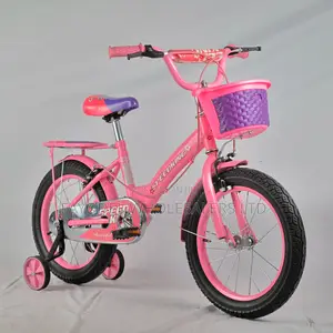 Babygirl Size 16 Bicycle With Rear Carrier and Basket