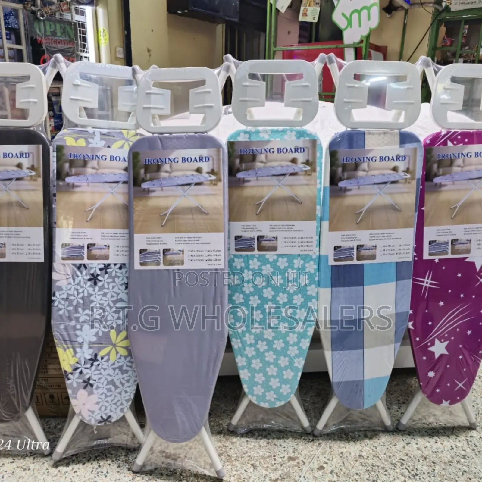 Imported Metallic Ironing Board – Durable Sturdy Build
