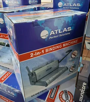 Atlas 2in1 Comb / Wire Binding Machine Heavy Duty