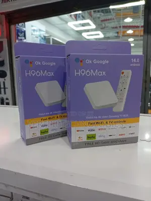  Video Decoding Tv Box H96max 2+16gb H313 Android 14.0