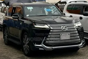 Lexus LX 2022 Matt Black