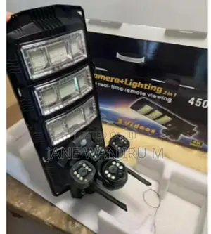Solar Street Lights 450w With Wifi Motion Sensor