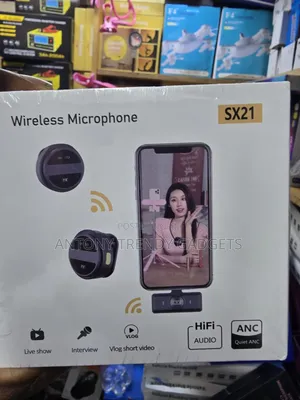 Sx21 Wireless Microphone for Phone – Hifi Audio, Noise Reductiontik T