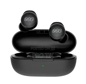Qcy T17 True Wireless Earbuds, 26h Playtime, Bluetooth 5.3, Black,