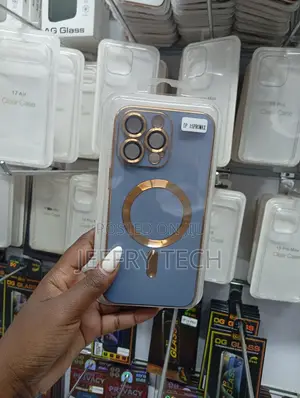 iPhone 15 Pro Max Plating-Edge Clear Case