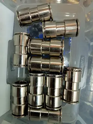 Pneumatic Metallic Straight Connector