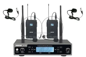 Shure Ur-210 Two Lapel Two Headrest Wireless Microphone